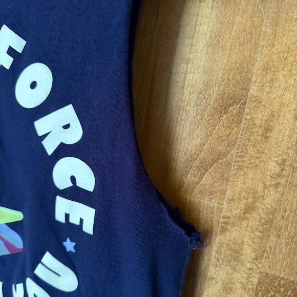 Star Wars Mandalorian Grogu Large Navy Graphic Tank Top Sleeveless - Picture 2 of 2